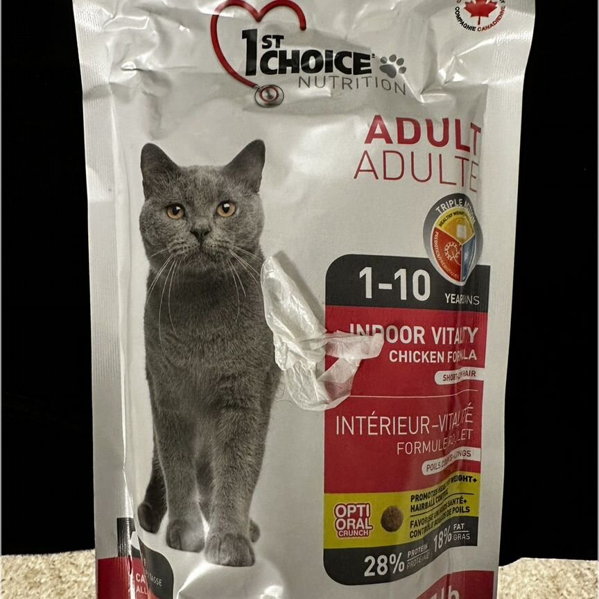 Корм для кошек 1st Choice Adult Vitality