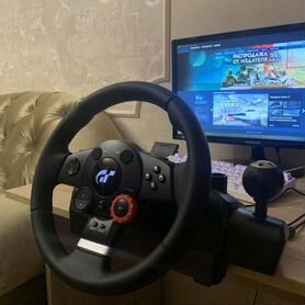 Руль logitech driving force gt