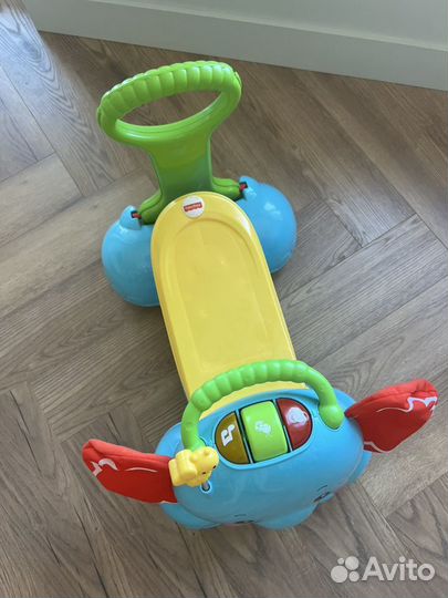 Каталка слон fisher price