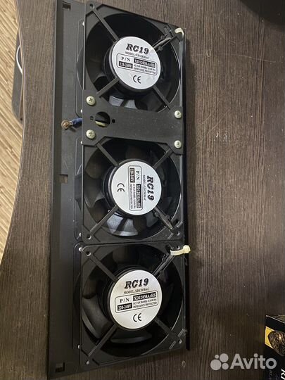 Модуль вентиляторный на 3 куллера RC19-XD12038AC