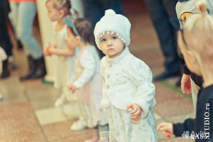 Новогодний костюм для девочки 1,5-2 года