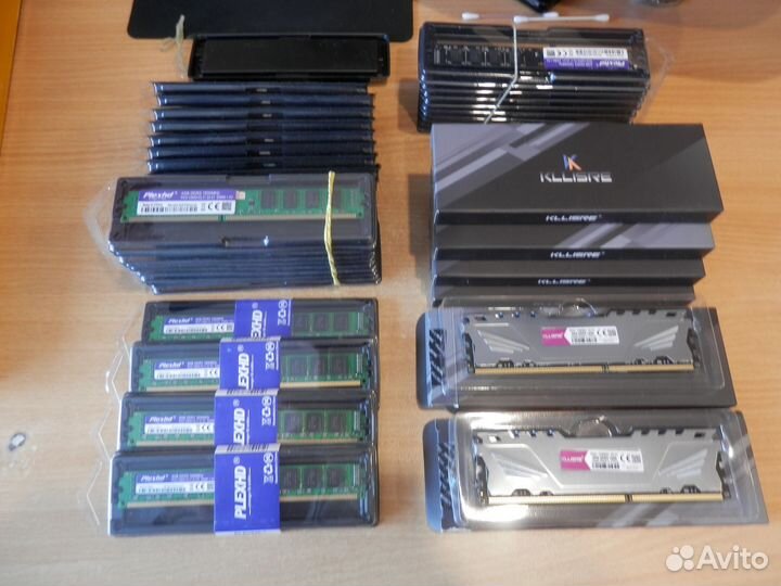 DDR2-2гб;DDR3-4Gb;8G-1600мг;1800мг