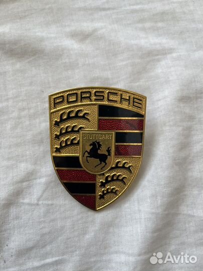 Значок porsche оригинал