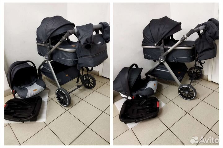 Новая коляска 2 в 1 и 3 в 1 с конвертом Luxmom V8