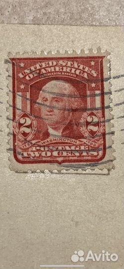 Марка США Джордж Вашингтон