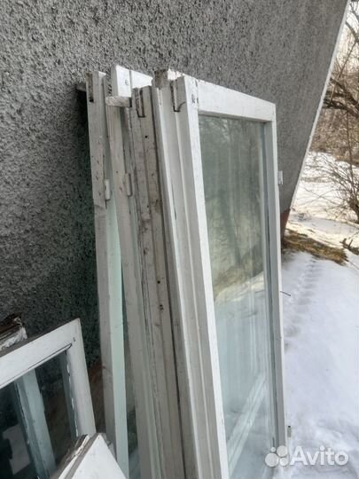 Деревянные окна б/у