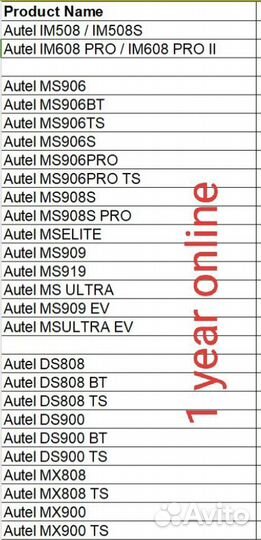 Обновление автосканеров Autel