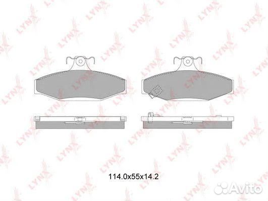 Колодки тормозные дисковые lynxauto BD-7002