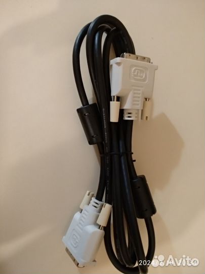 Кабели 2 шт. DVI - DVI, DVI - hdmi