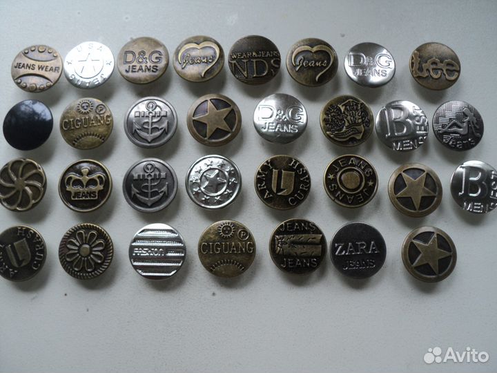 Кнопки для джинсов