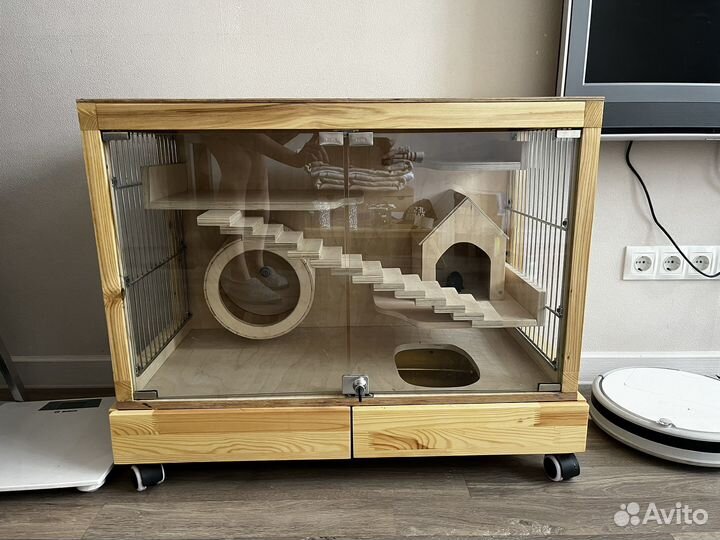 Клетка витрина для грызунов