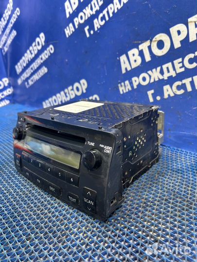 Штатная магнитола Toyota Corolla Ce 130 седан 1ZZ