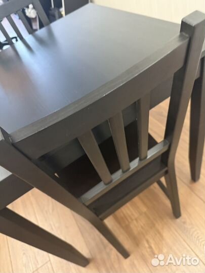 Кухонный стол и стулья комплект бу