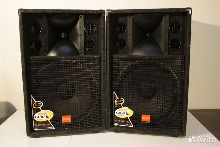 Колонки EVM 1400W 2шт Pro Акустика QS153 ST Карпет