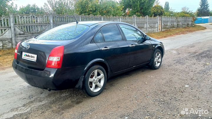 Nissan Primera 1.6 МТ, 2007, 207 500 км