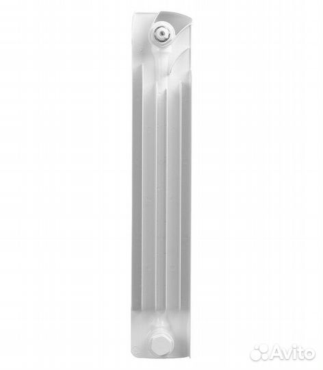 Радиатор биметаллический Rifar Base Ventil 500 мм 8 секций 3/4 нижнее правое подключение белый