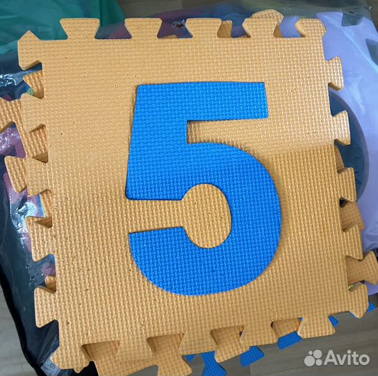 Коврик мозаика детский