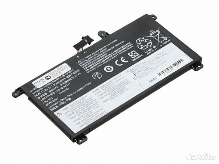 Внутренний аккумулятор для Lenovo ThinkPad T570