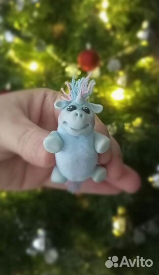 Единорог игрушка для куклы
