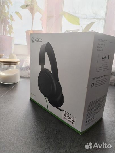 Проводные наушники Xbox Stereo Headset черный