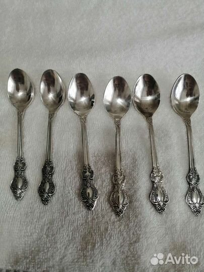 Мельхиоровые ложки чайные СССР
