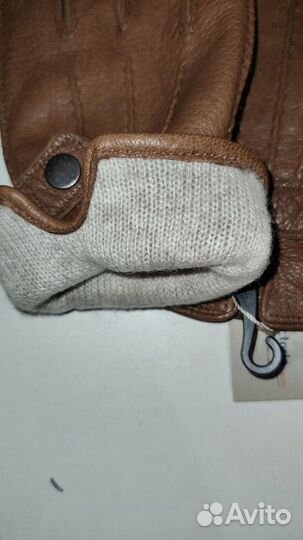 Перчатки мужские из оленьей кожи
