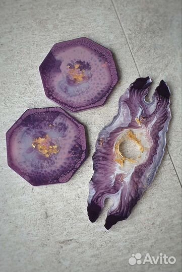 Предметы интерьера из эпоксидной смолы