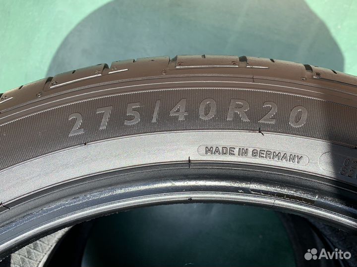 Dunlop SP Sport Maxx GT 275/40 R20 и 315/35 R20 106W