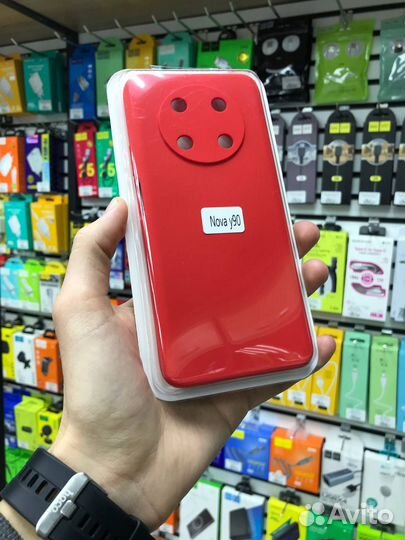 Чехол на huawei Nova Y70/Y90/9SE Silicone Case