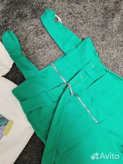 Комбинезон женский джинсовый 42