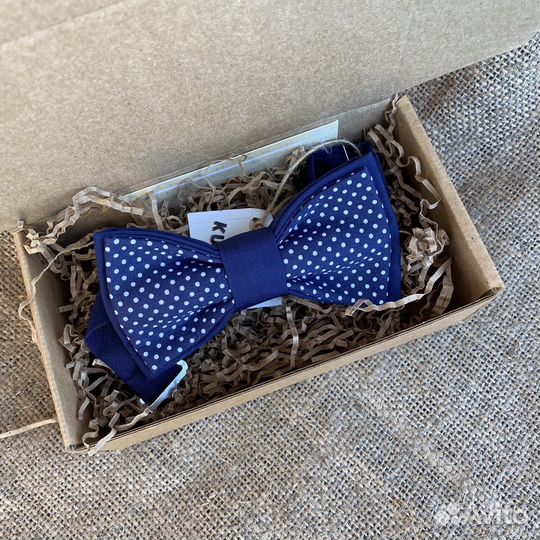 Галстук бабочка мужская и женская ручная работа