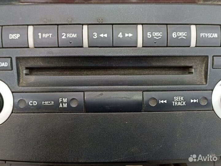 Панель магнитолы Mitsubishi lancer 10