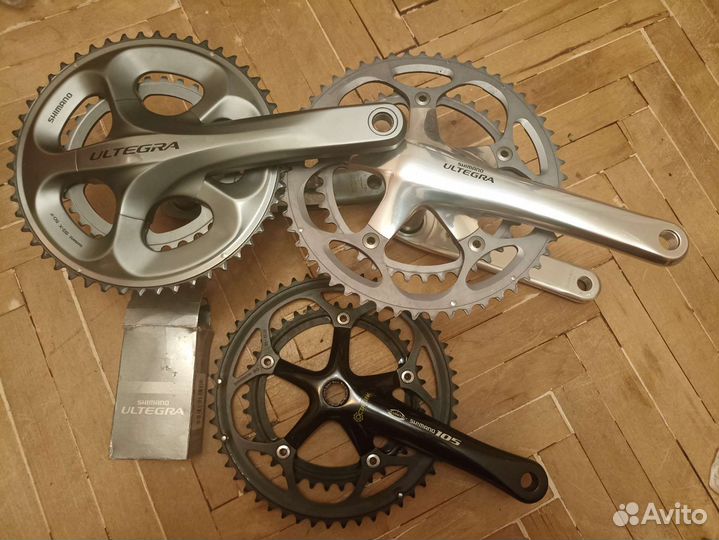 Шатуны Shimano Ultegra, 105 2-9/10