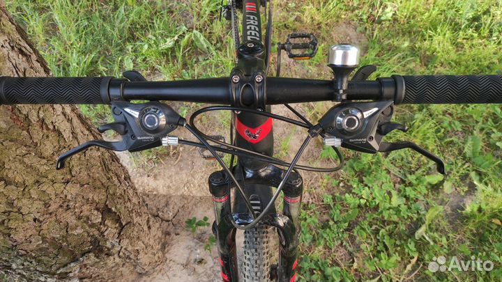 Велосипед модный черный красный 26 дюймов