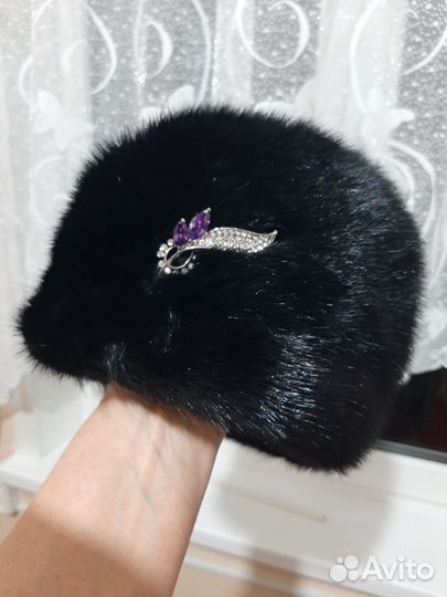 Шапка норковая