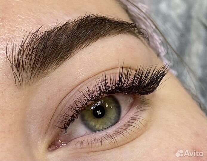 Наращивание ресниц на дому