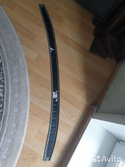 Накладка заднего бампера geely кулрей