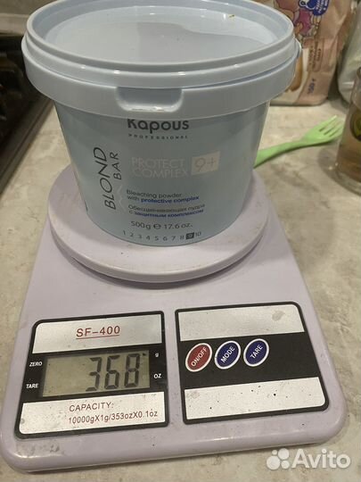 Осветлитель и красный пигмент для волос