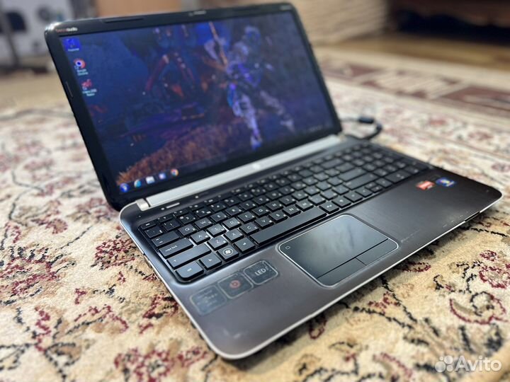 Мощный Ноутбук HP 4ядра/4гб/500гб/6520g