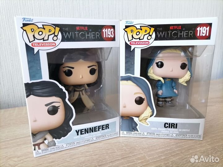 Funko POP THE Witcher Ciri 1191 Yennefer 1193
