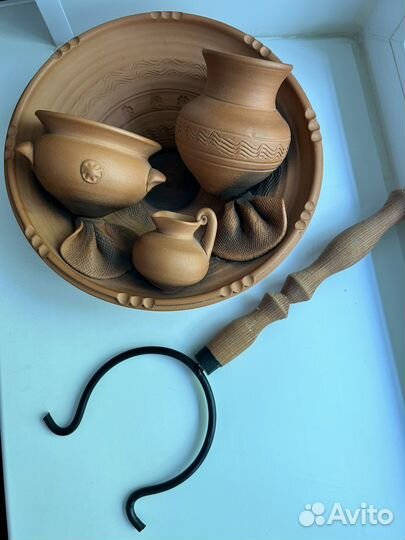 Посуда и украшения для дома из глины