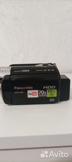Видеокамера panasonic SDR-H80