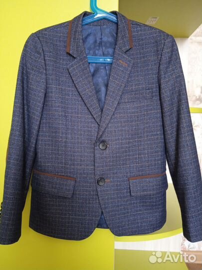 Пиджак для мальчика 116-122