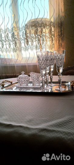 Хрустальные фужеры