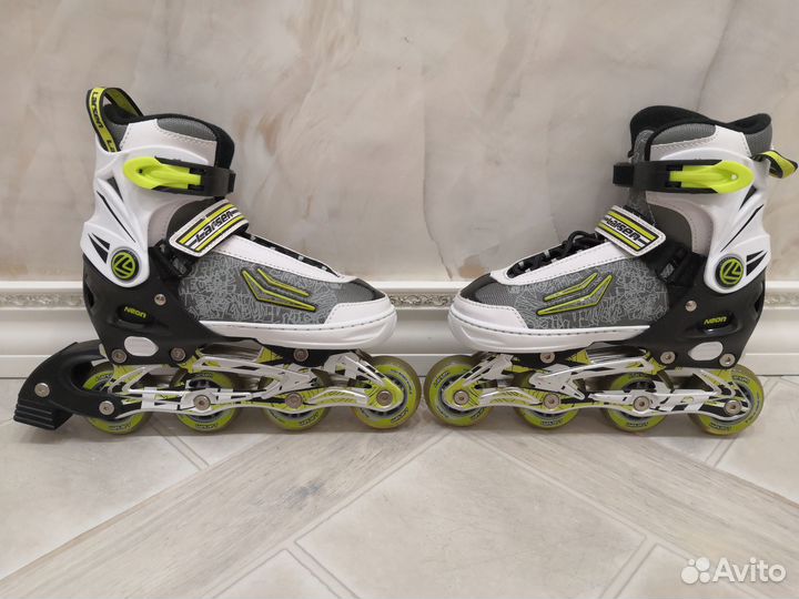 Роликовые коньки раздвижные р. 33-36