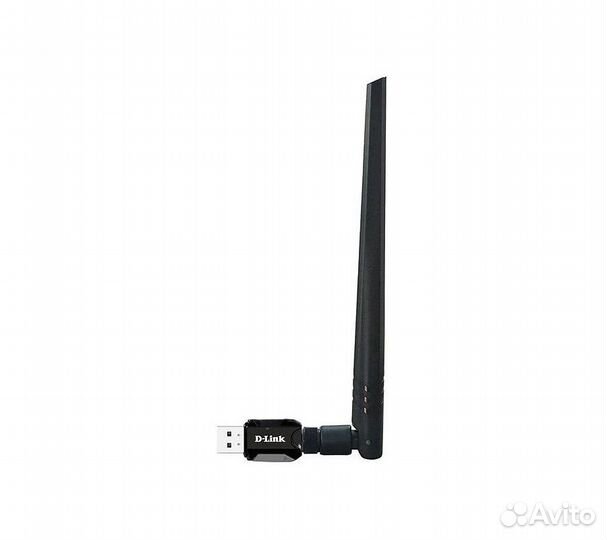 Wi-Fi адаптер D-link DWA-137/C1A, черный