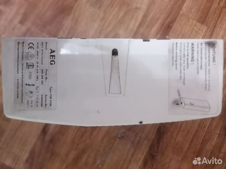 Проточный водонагреватель AEG