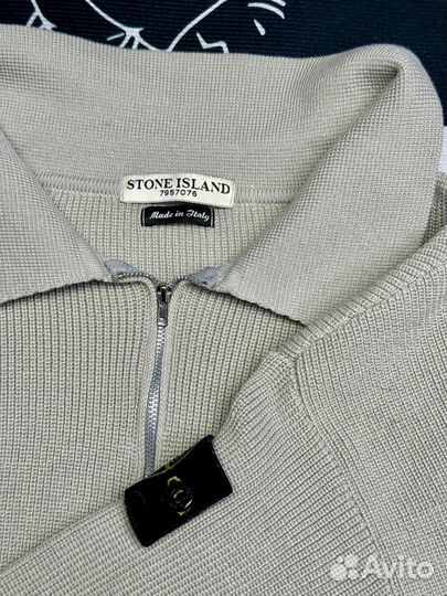 Джемпер 1/4 stone island (оригинал винтаж)