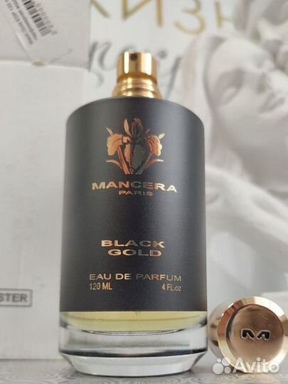 Оригинал тестер парфюм mancera Black Gold 120мл