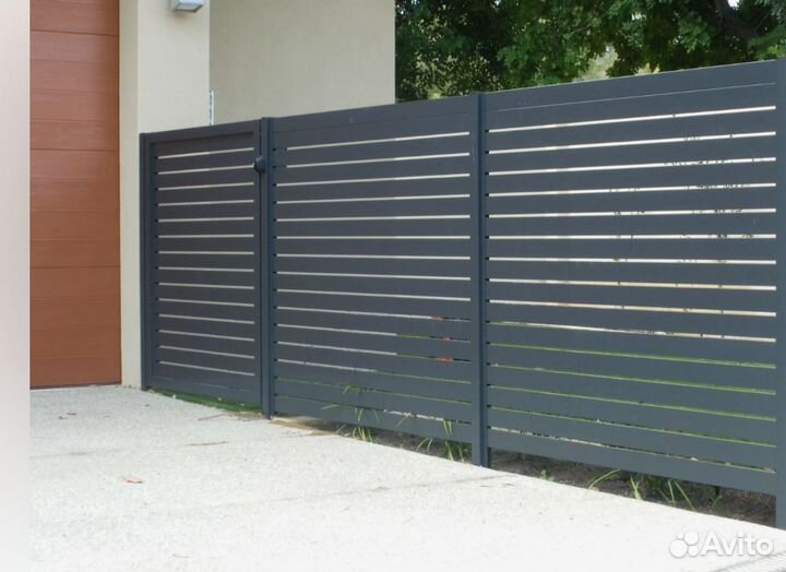 Алюминиевый забор Алютех гарант 10 лет